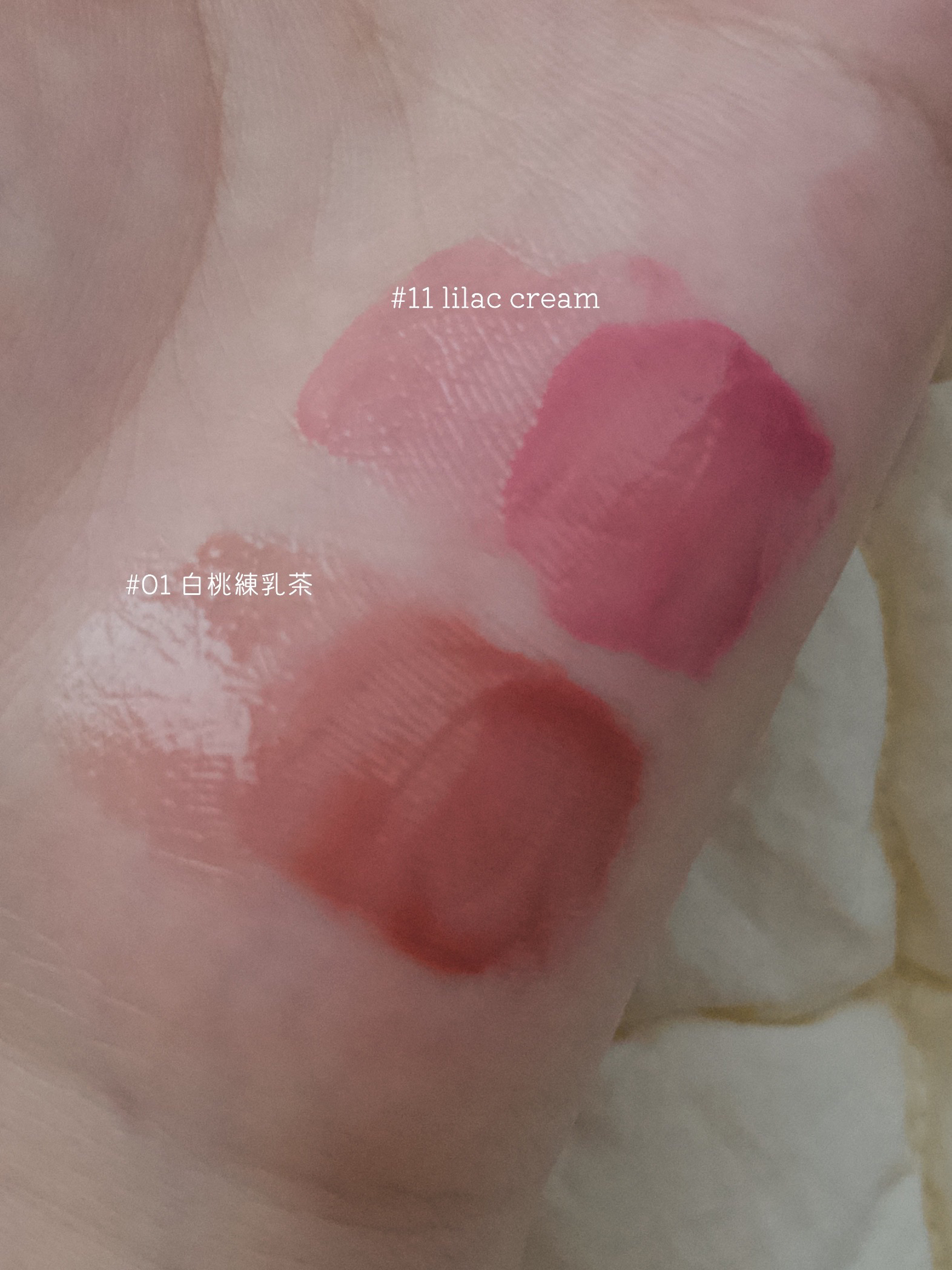 デュイフルウォーターティント<ミルクグロッサリー>/rom&nd/リップティントを使ったクチコミ（2枚目）