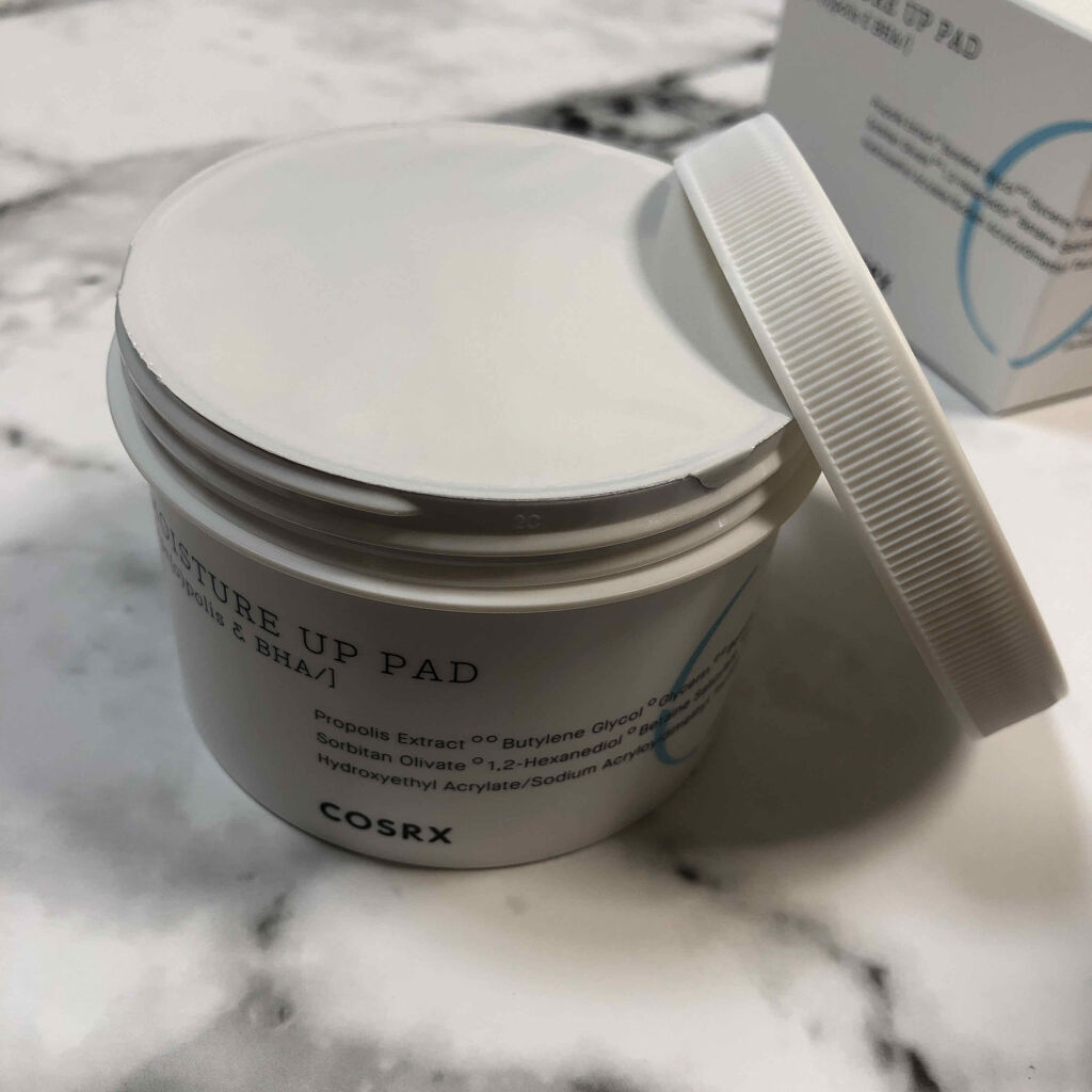 ワンステップモイスチャーアップパッド/COSRX/トナーパッドを使ったクチコミ（2枚目）
