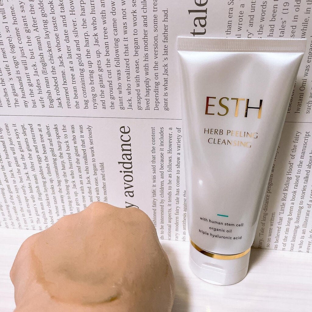 ハーブピーリングクレンジング/ESTH/クレンジングジェルを使ったクチコミ(3枚目)