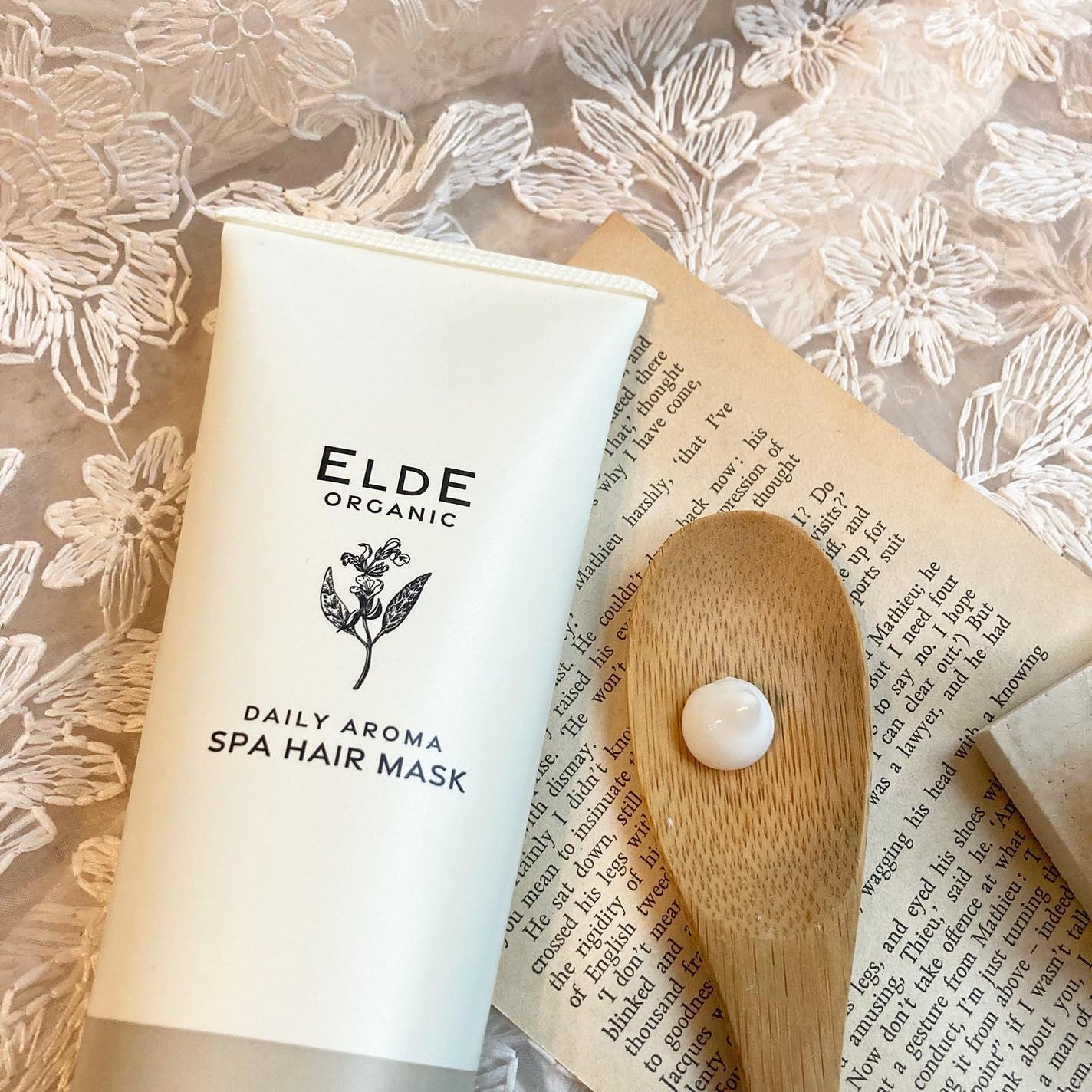 オーガニック ヘアマスク/ELDE ORGANIC/ヘアマスク・ヘアパックを使ったクチコミ(5枚目)