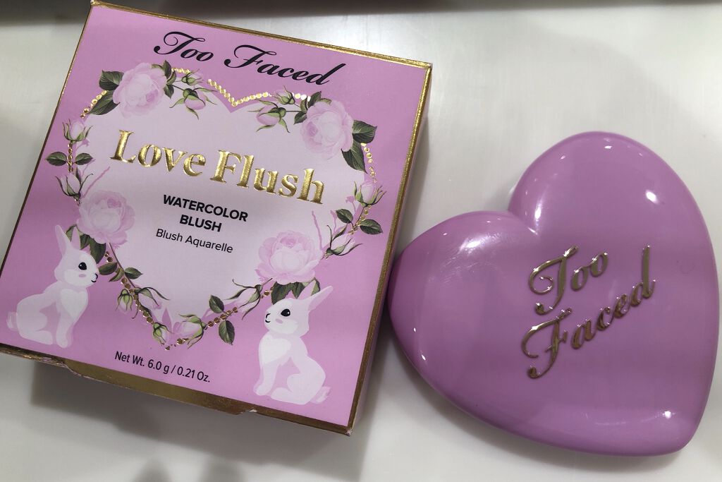  ラブ フラッシュ ウォーターカラー ブラッシュ​/Too Faced/パウダーチークを使ったクチコミ（1枚目）