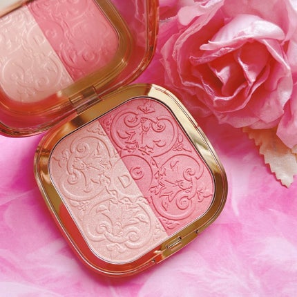 ソーラーグロウ イルミネーティングパウダー デュオ/DOLCE&GABBANA BEAUTY/ハイライトを使ったクチコミ(2枚目)
