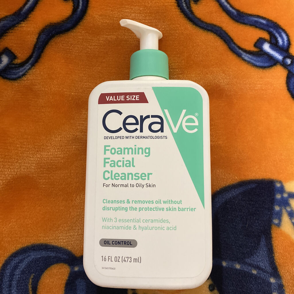 Foaming Facial Cleanser/CeraVe/洗顔フォームを使ったクチコミ（1枚目）