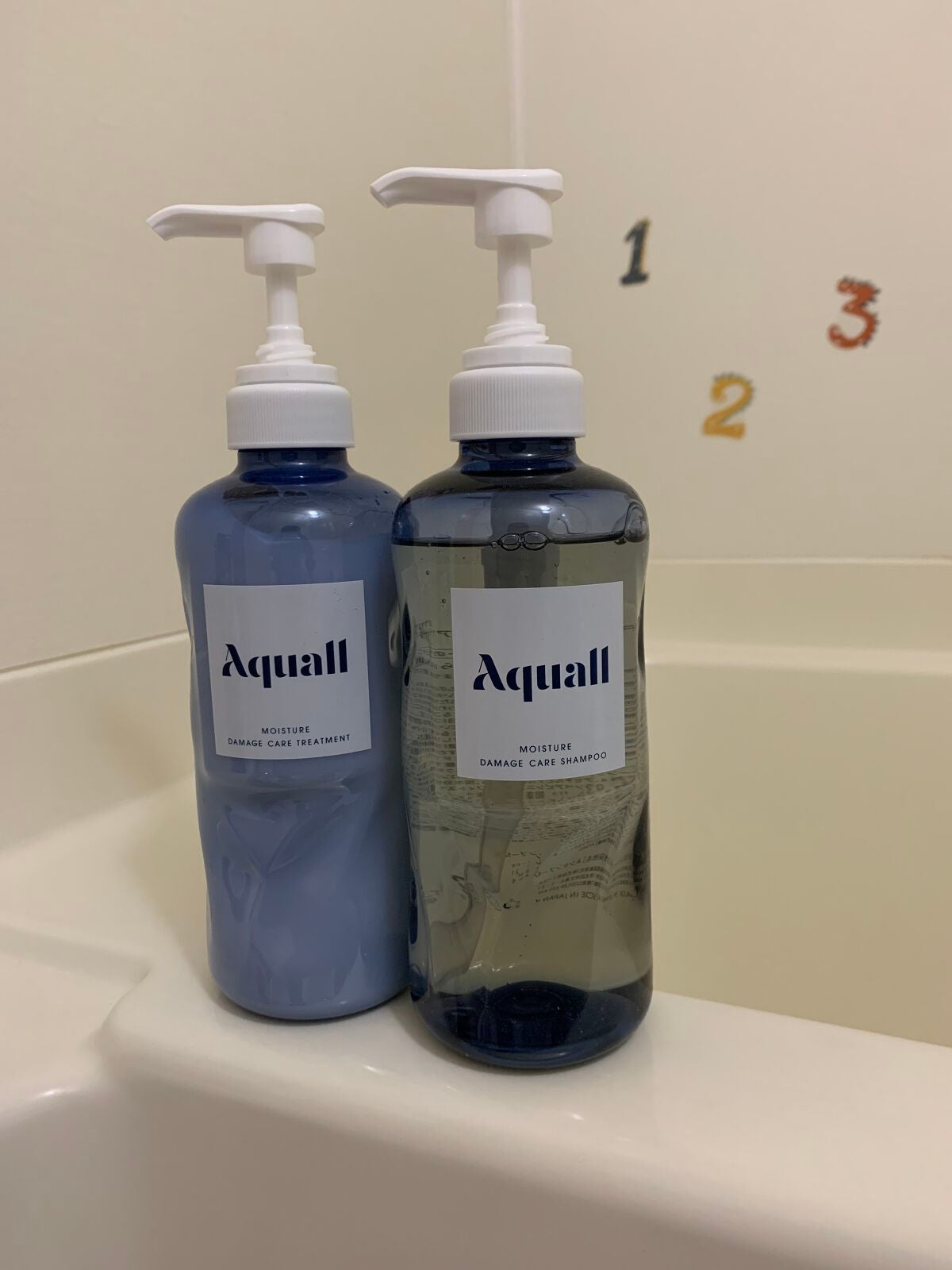 モイスチャーダメージケア シャンプー/トリートメント/Aquall/市販シャンプーを使ったクチコミ(1枚目)