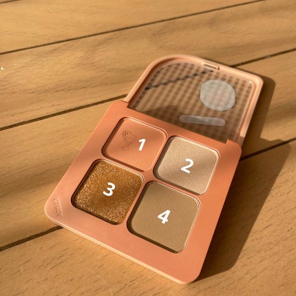 カカオフレンズ プレイカラーアイズ /ETUDE/アイシャドウパレットを使ったクチコミ(2枚目)