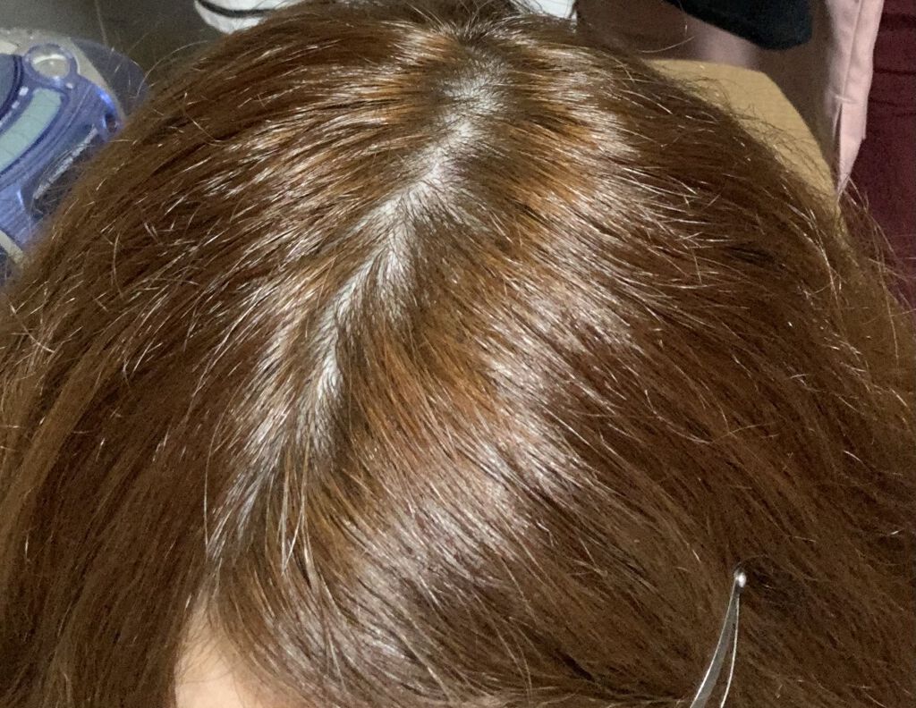 泡カラー カリフォルニアベージュ/リーゼ/ヘアカラーを使ったクチコミ（2枚目）