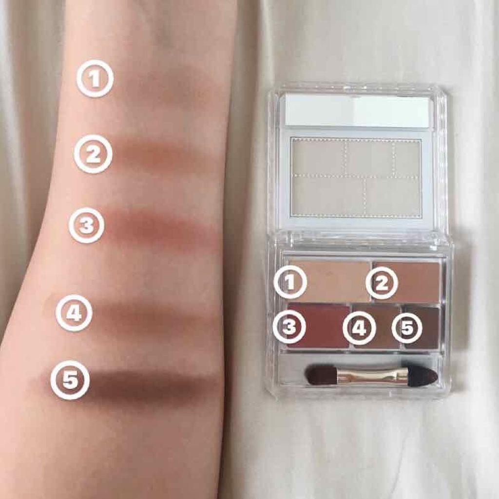 パーフェクトマルチアイズ/キャンメイク/アイシャドウパレットを使ったクチコミ（2枚目）