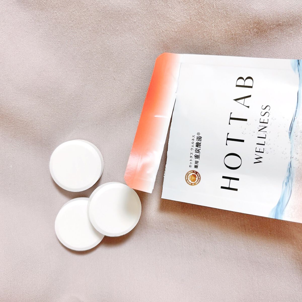  薬用 HOT TAB RECOVERY /HOT TAB/炭酸系入浴剤を使ったクチコミ（3枚目）