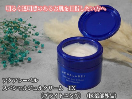 スペシャルジェルクリーム EX(モイスト)/アクアレーベル/オールインワン化粧品を使ったクチコミ(6枚目)
