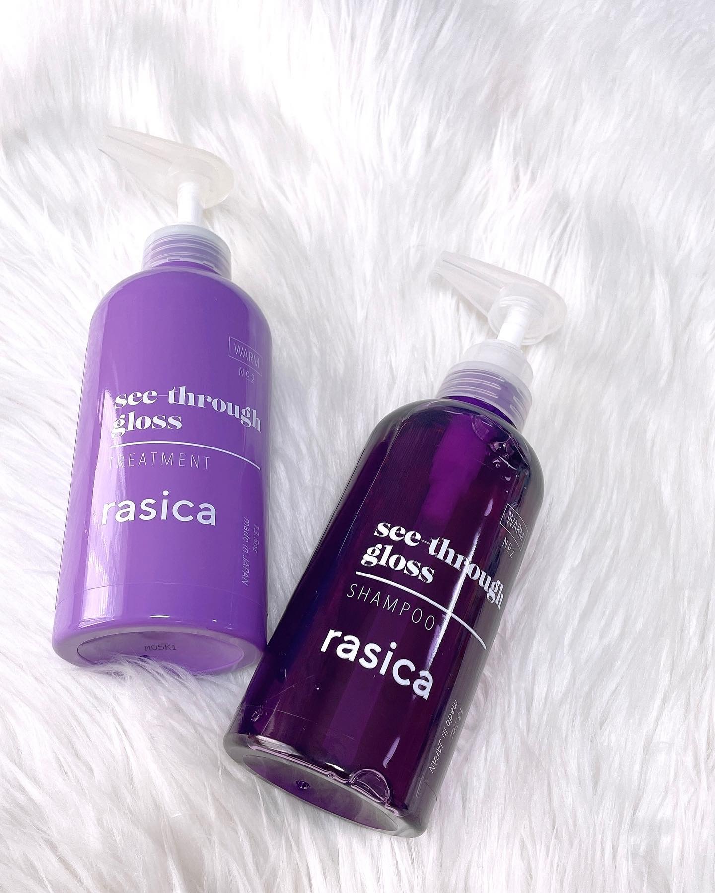 シースルーグロスシャンプー／トリートメント｜rasicaの口コミ
