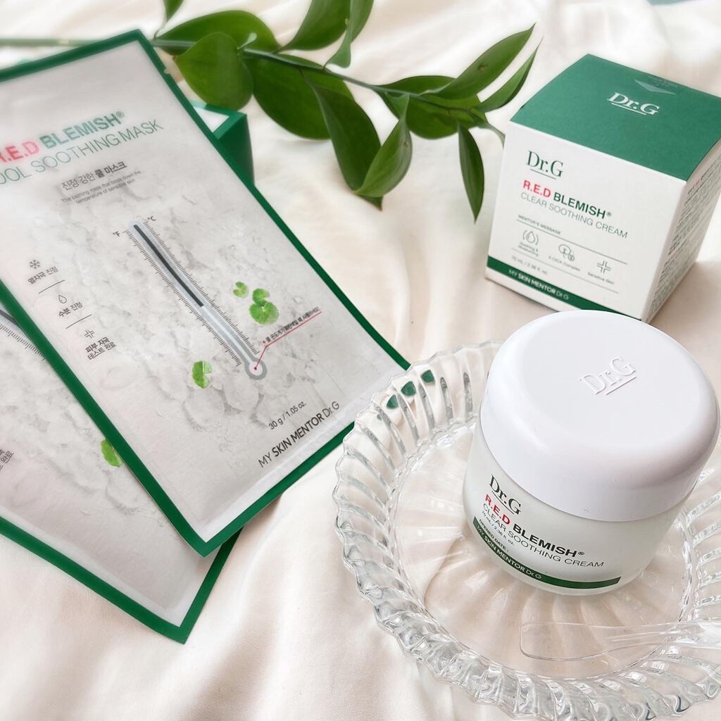 レッドB・Cスムージングクリーム/Dr.G/フェイスクリームを使ったクチコミ（1枚目）