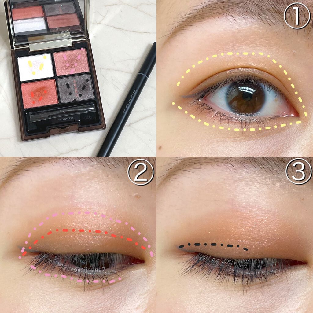 デザイニング カラー アイズ/SUQQU/アイシャドウパレットを使ったクチコミ（3枚目）