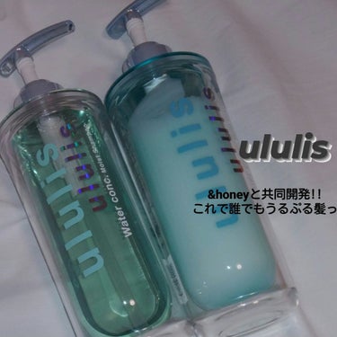 ウォーターコンク モイストシャンプー/ヘアトリートメント/ululis/シャンプー・コンディショナーを使ったクチコミ（1枚目）