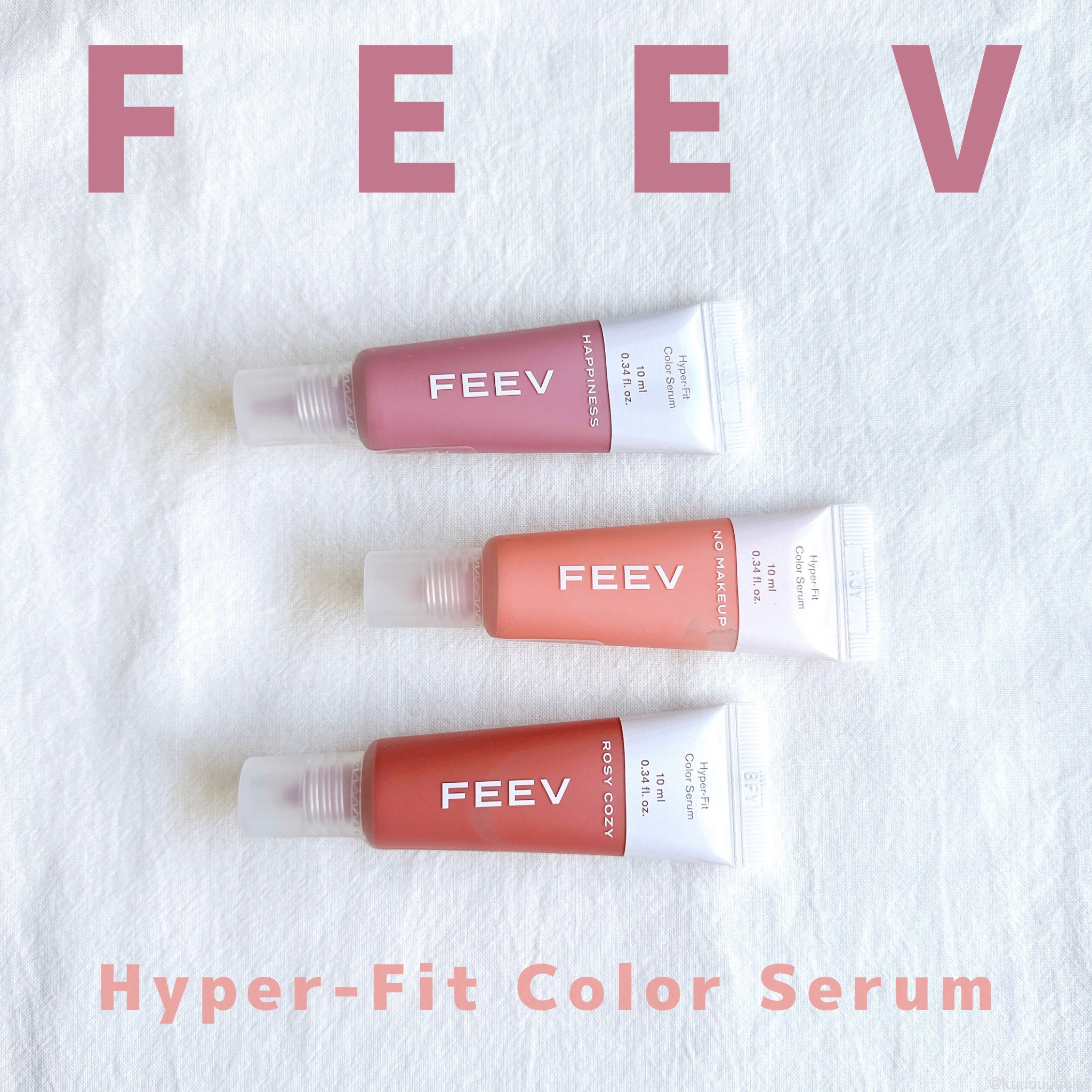 ハイパーフィットカラーセラム/FEEV/ジェル・クリームチークを使ったクチコミ（1枚目）