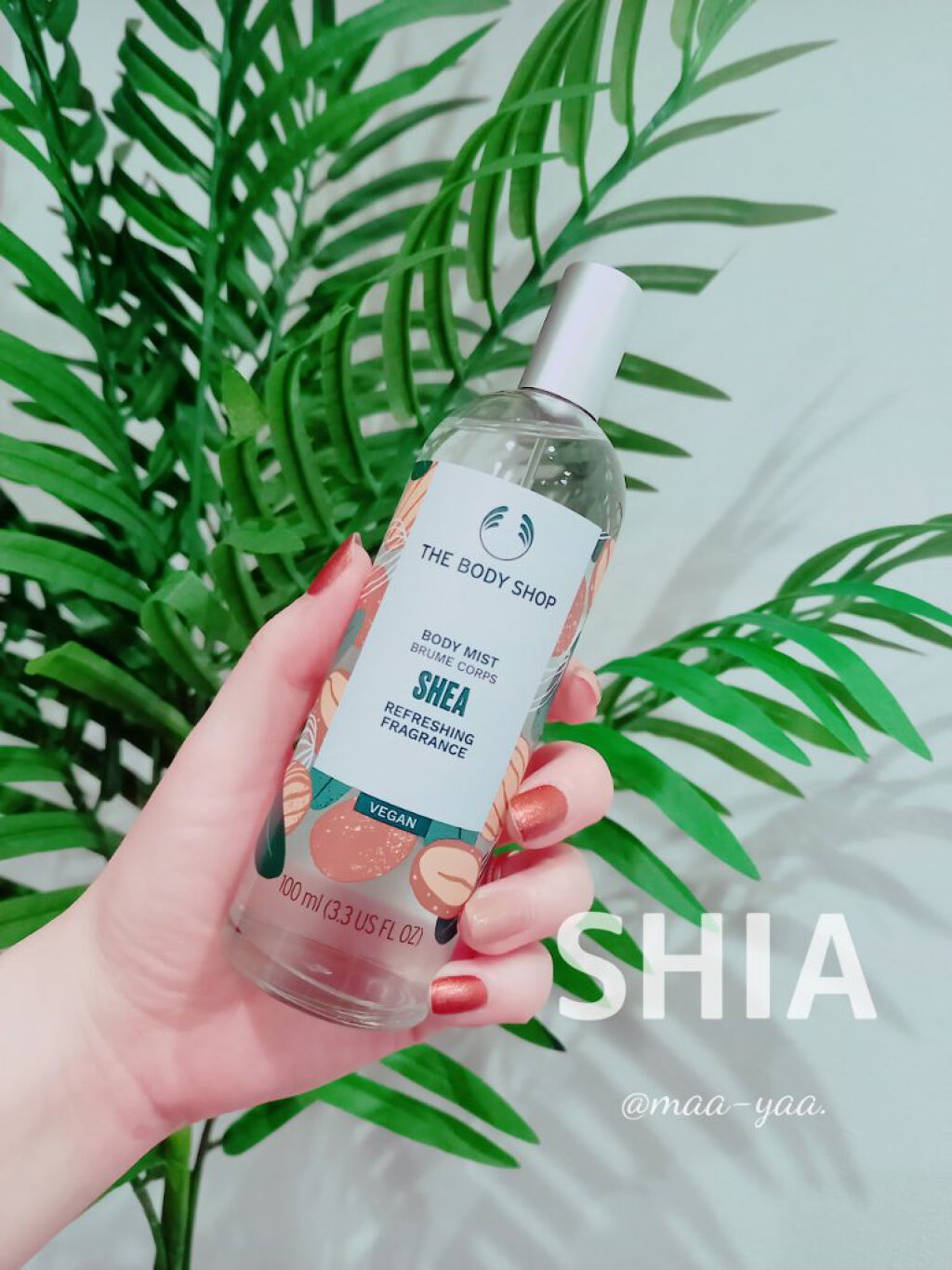 ボディミスト シア/THE BODY SHOP/香水(その他)を使ったクチコミ（1枚目）