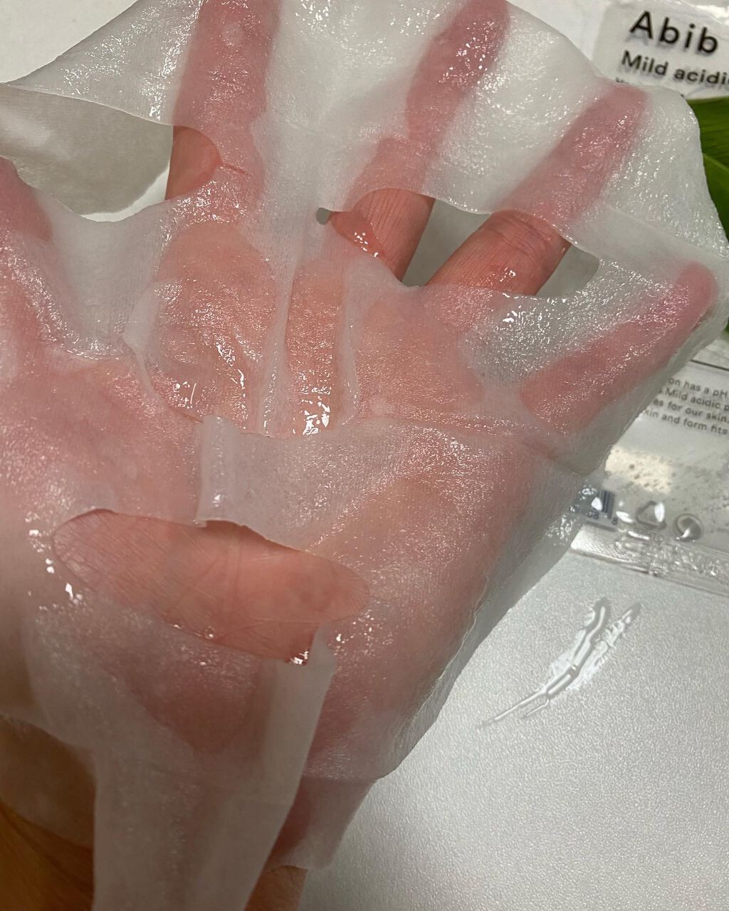 弱酸性pHシートマスク ドクダミフィット/Abib /シートマスク・パックを使ったクチコミ（3枚目）