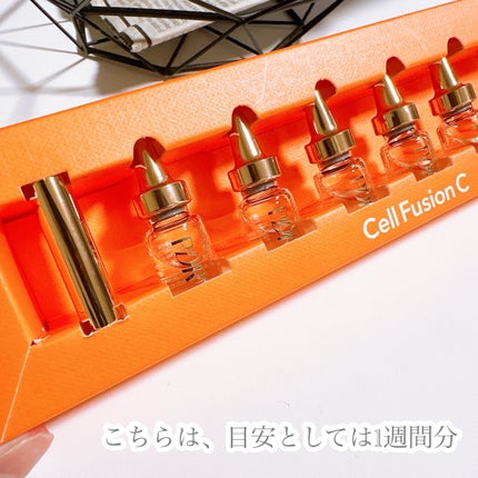 サーモンPDRNアンプル/Cell Fusion C(セルフュージョンシー)/美容液を使ったクチコミ(3枚目)