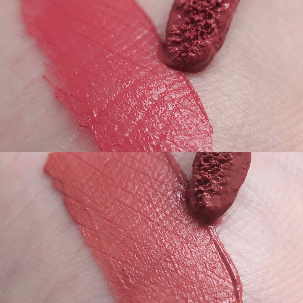 ムードインハンサーリキッドマット/hince/口紅を使ったクチコミ（3枚目）