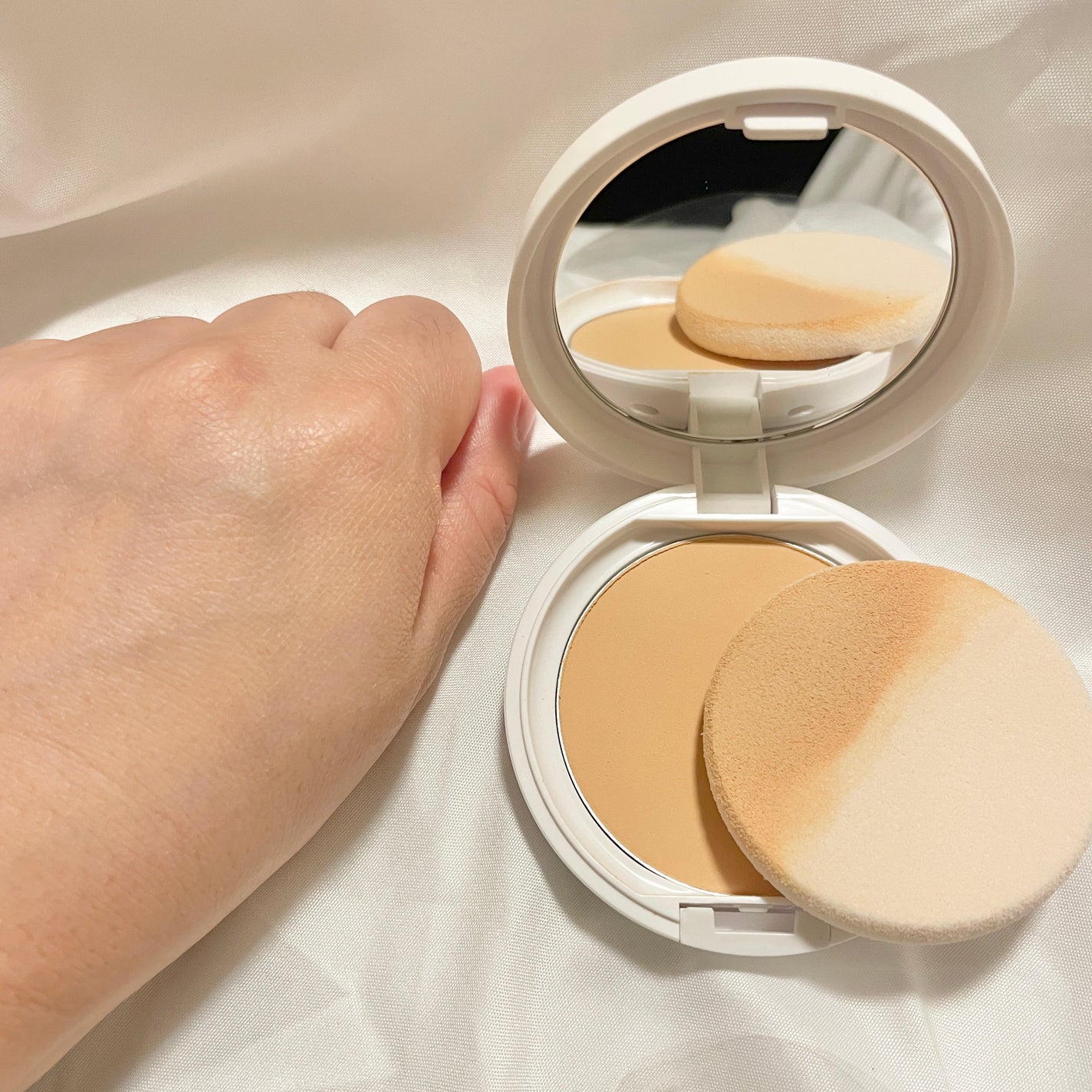 パウダレスフィットファンデーション/Moist Labo/パウダーファンデーションを使ったクチコミ(3枚目)