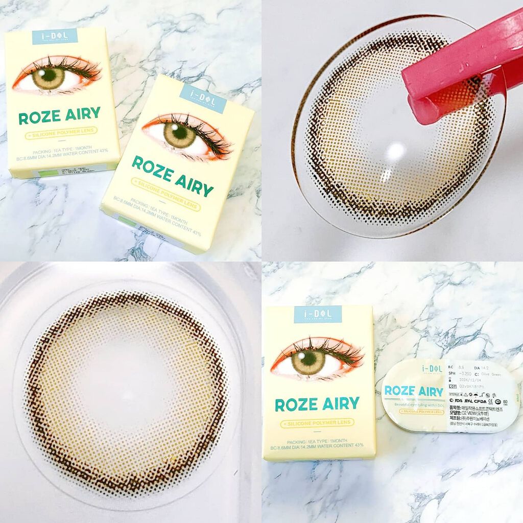 CANNA ROZE AIRY/URIA i-DOL/カラーコンタクトレンズを使ったクチコミ(3枚目)