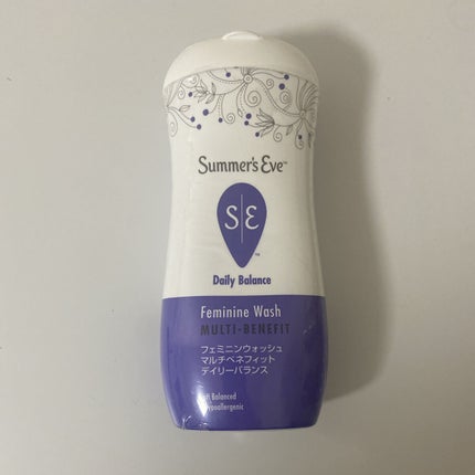 フェミニンウォッシュ マルチベネフィット デイリーバランス/Summer's Eve(サマーズイブ)/デリケートゾーンケアを使ったクチコミ(1枚目)