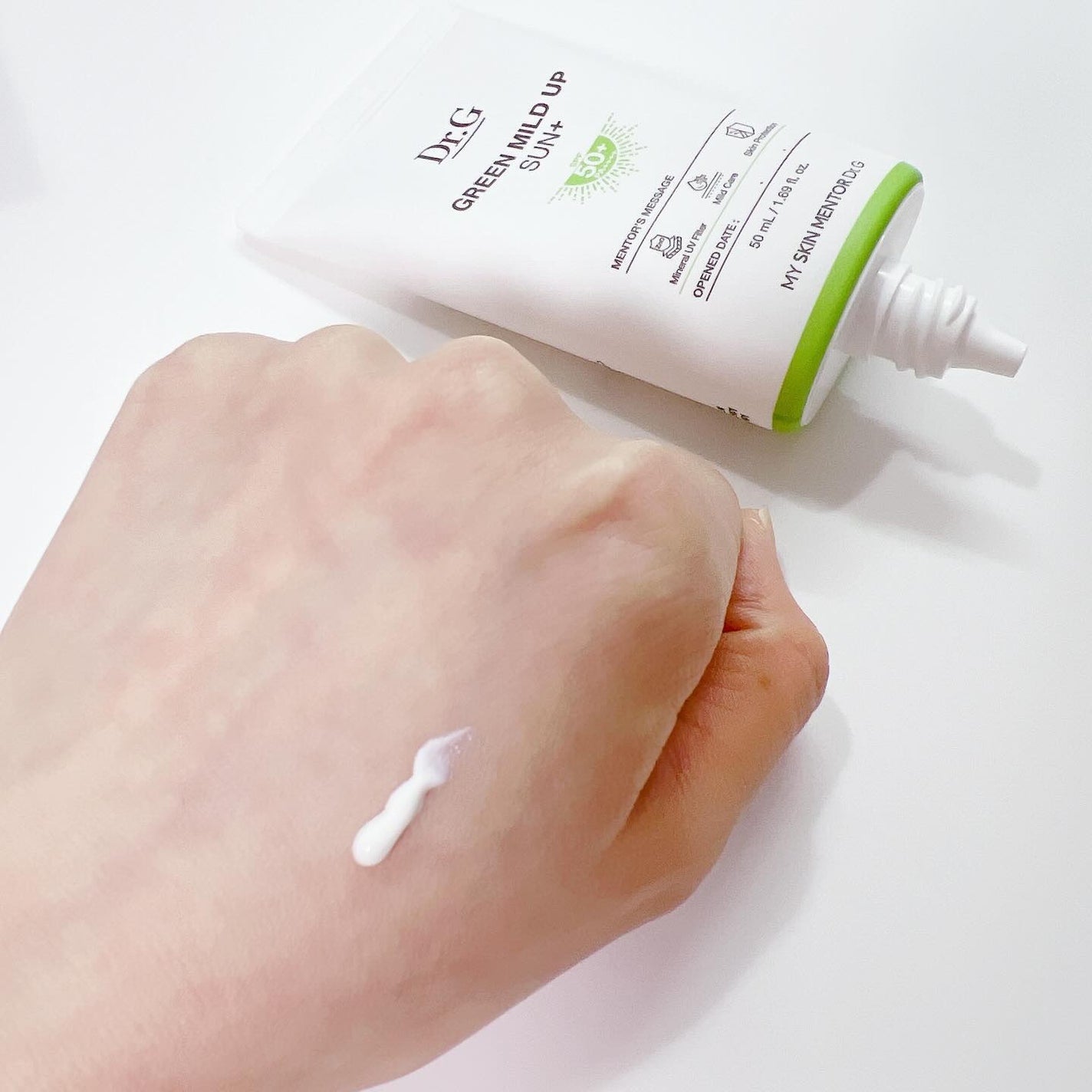 ブライトニングアップサンプラス/Dr.G/日焼け止めクリームを使ったクチコミ(4枚目)