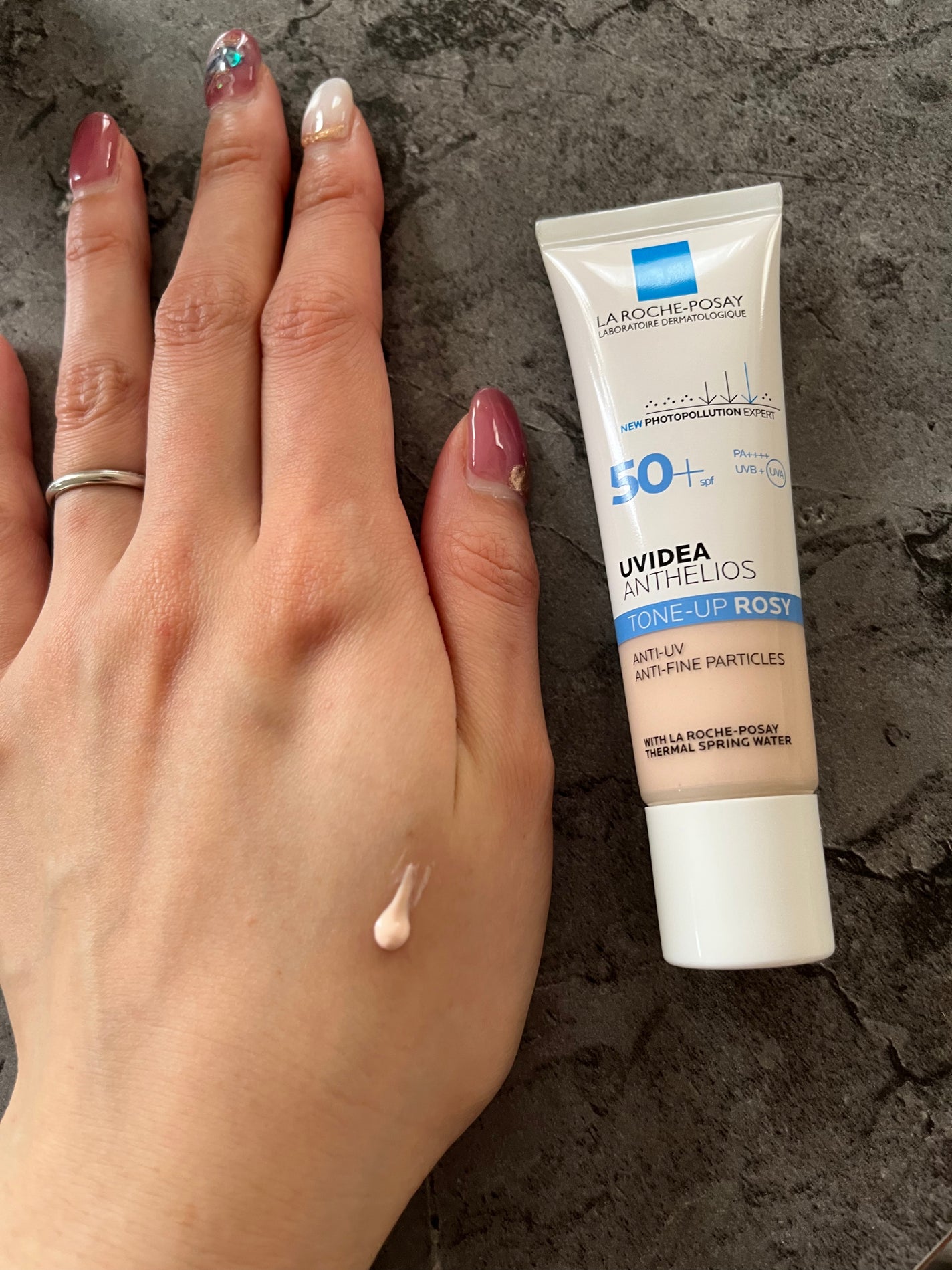UVイデア XL プロテクショントーンアップ ローズ/ラ ロッシュ ポゼ/日焼け止めクリームを使ったクチコミ(2枚目)