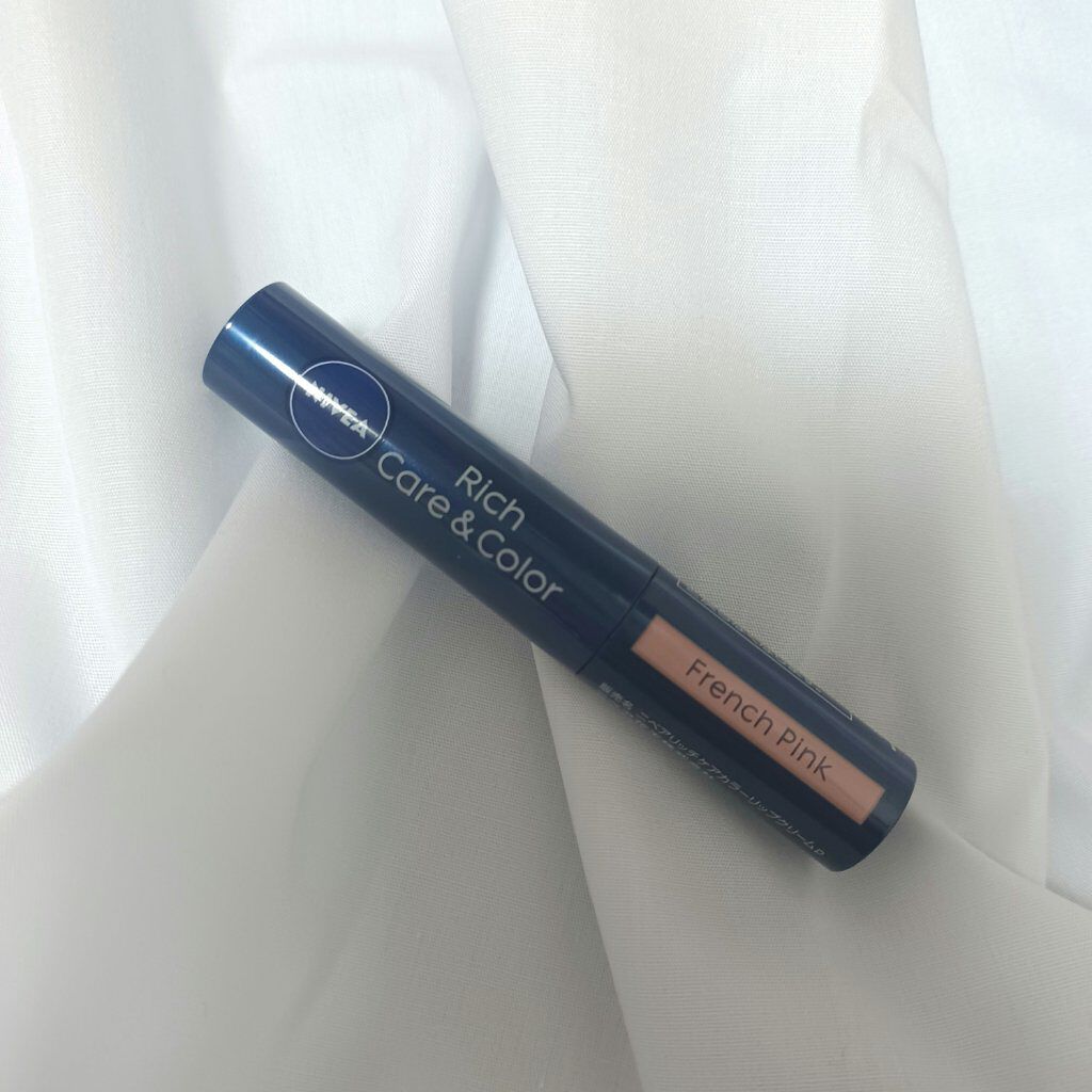 ニベア リッチケア＆カラーリップ/ニベア/リップクリームを使ったクチコミ（1枚目）