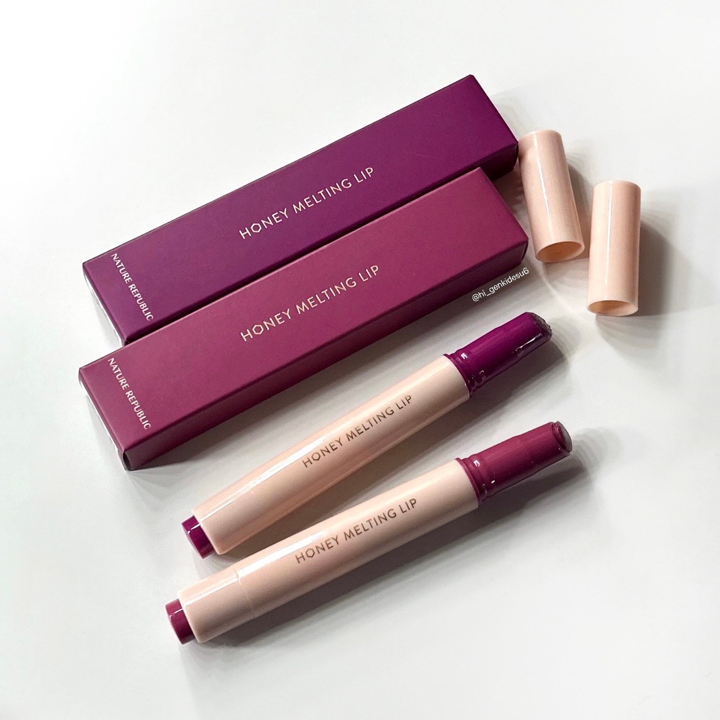 ハニーメルティングリップ/ネイチャーリパブリック/口紅を使ったクチコミ(1枚目)