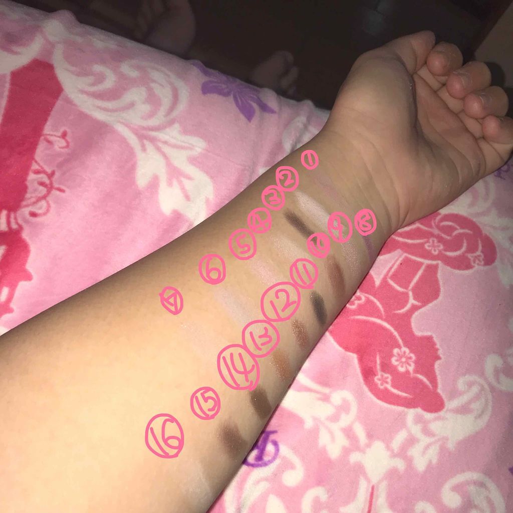 アイラブチョコレート/MAKEUP REVOLUTION/アイシャドウパレットを使ったクチコミ（3枚目）