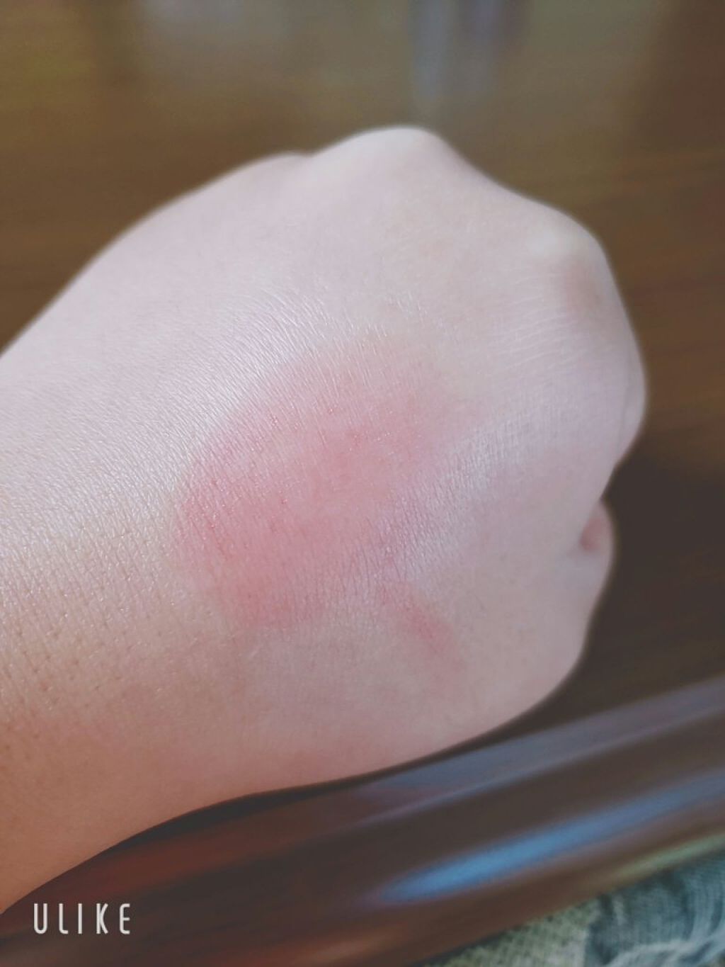 スフレチーク Souffle/DAISO/ジェル・クリームチークを使ったクチコミ（3枚目）