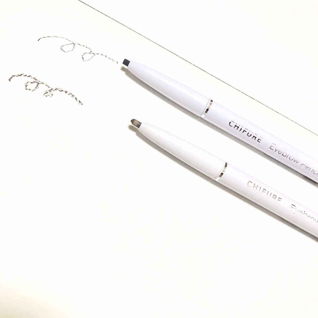 アイブロー ペンシル くり出し式/ちふれ/アイブロウペンシルを使ったクチコミ（2枚目）