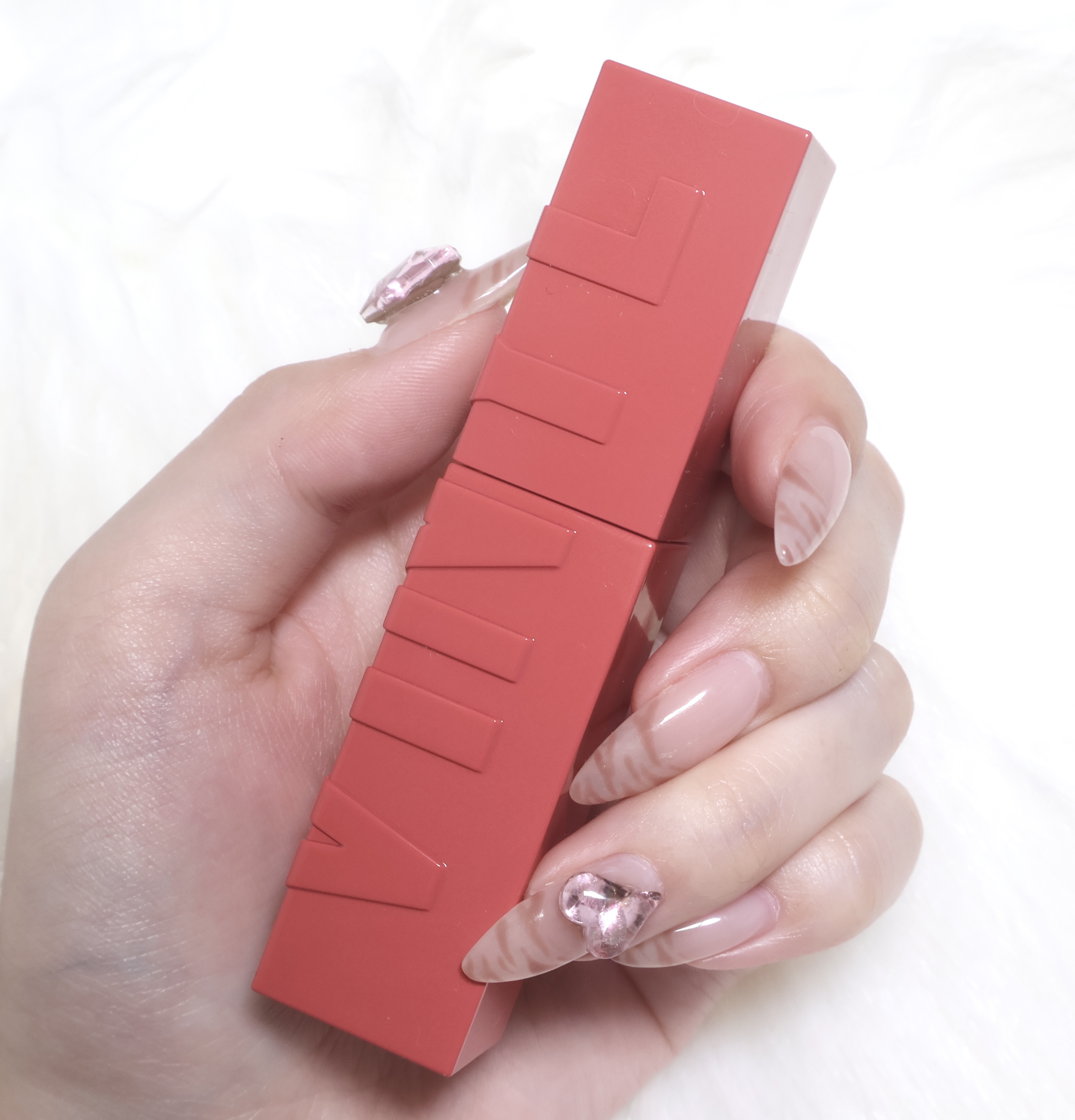 SPステイ ヴィニルインク 68 誘惑のピーチピンク/MAYBELLINE NEW YORK/口紅を使ったクチコミ（1枚目）