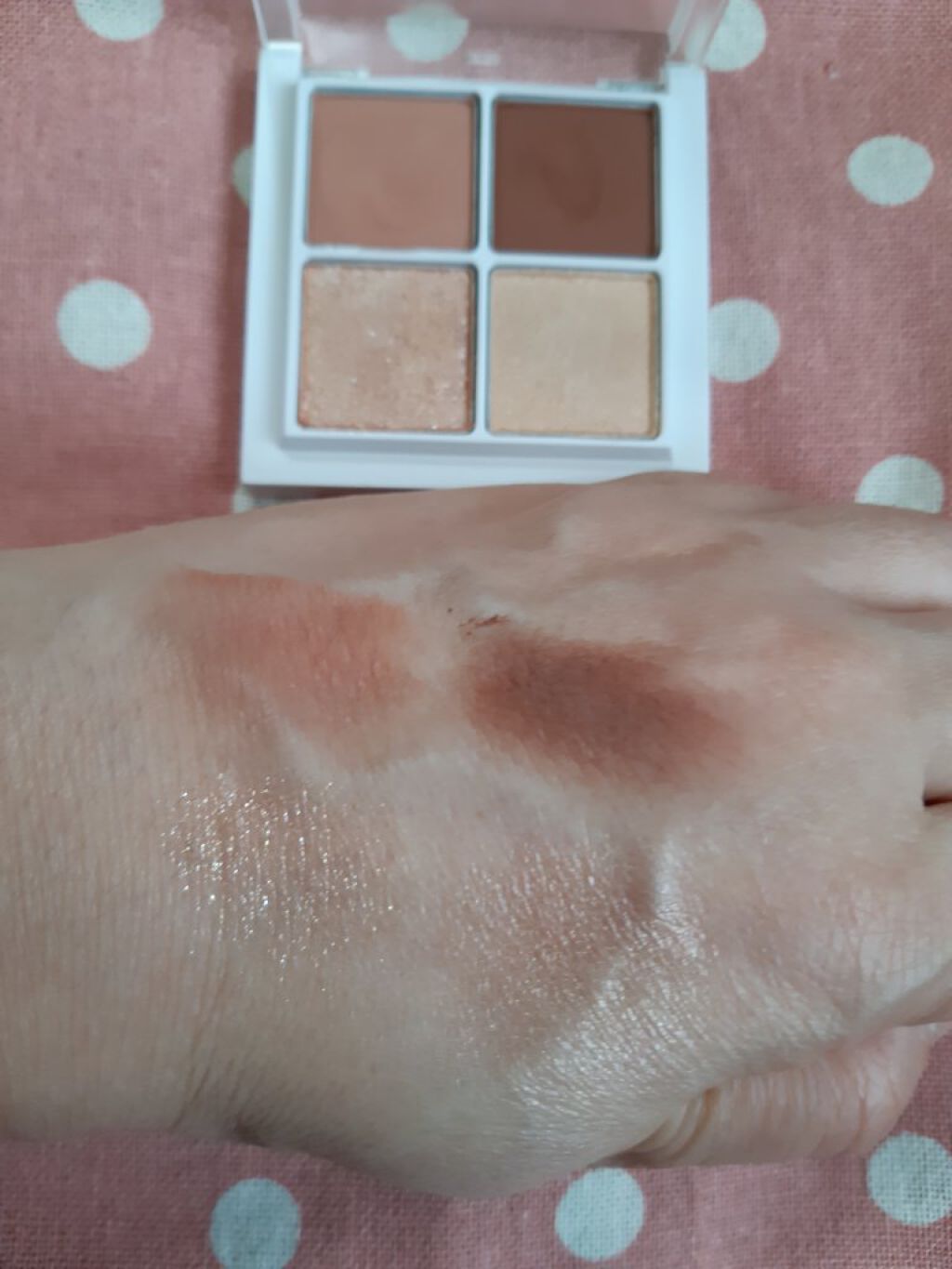 THE アイパレR/b idol/アイシャドウパレットを使ったクチコミ（2枚目）