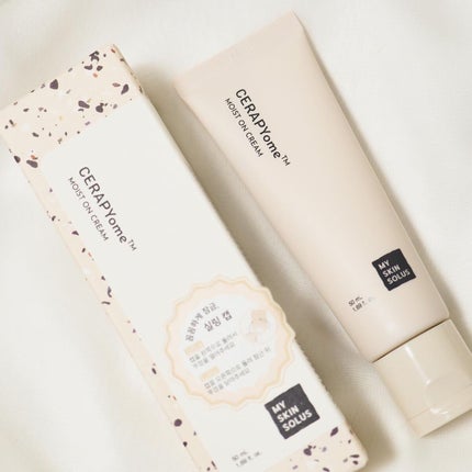 CERAPYome Moist On Cream/my skin solus/フェイスクリームを使ったクチコミ(3枚目)