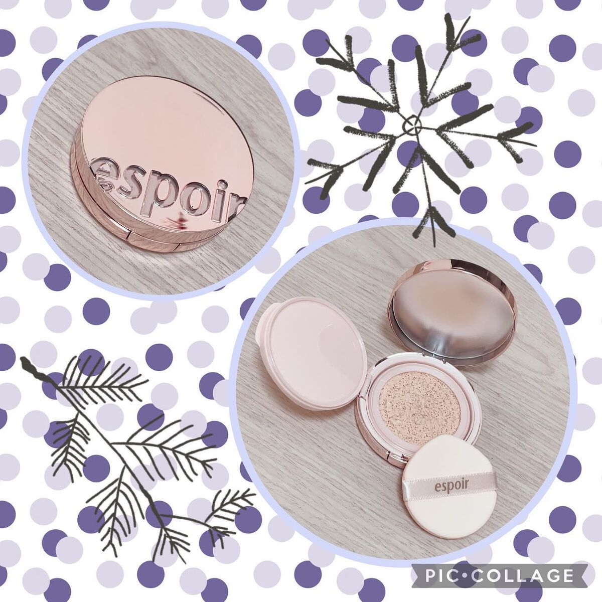 プロテーラービーグロウクッション(オールニュー) アイボリー/espoir/クッションファンデーションを使ったクチコミ（1枚目）