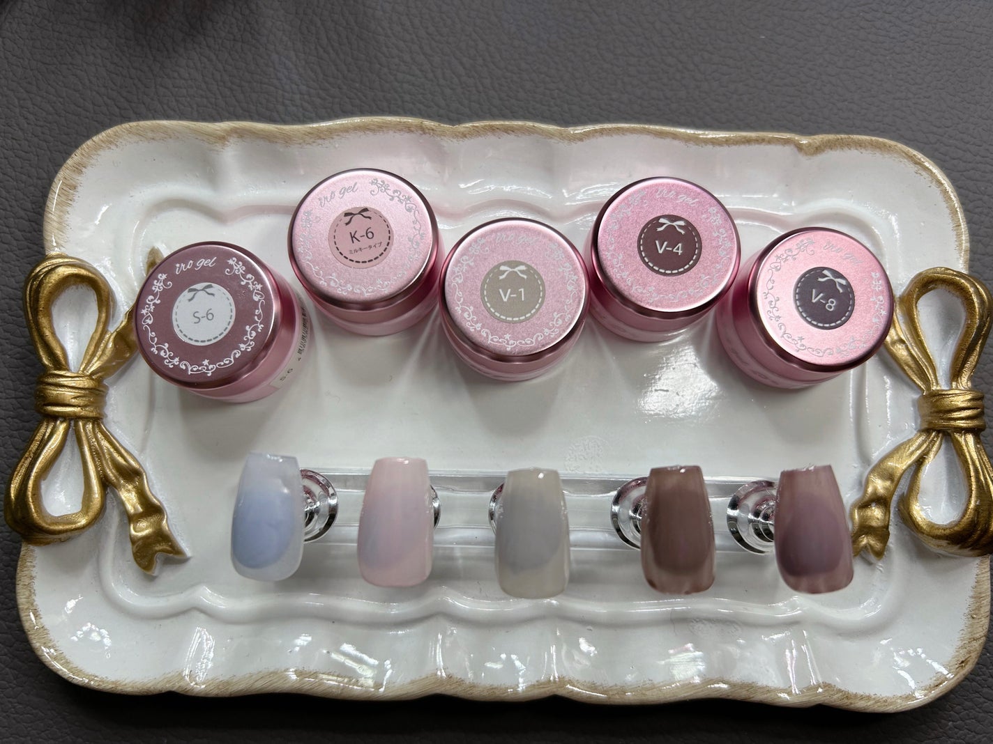 ミルキーカラー カラージェル/irogel(イロジェル)/ジェルネイルを使ったクチコミ(3枚目)