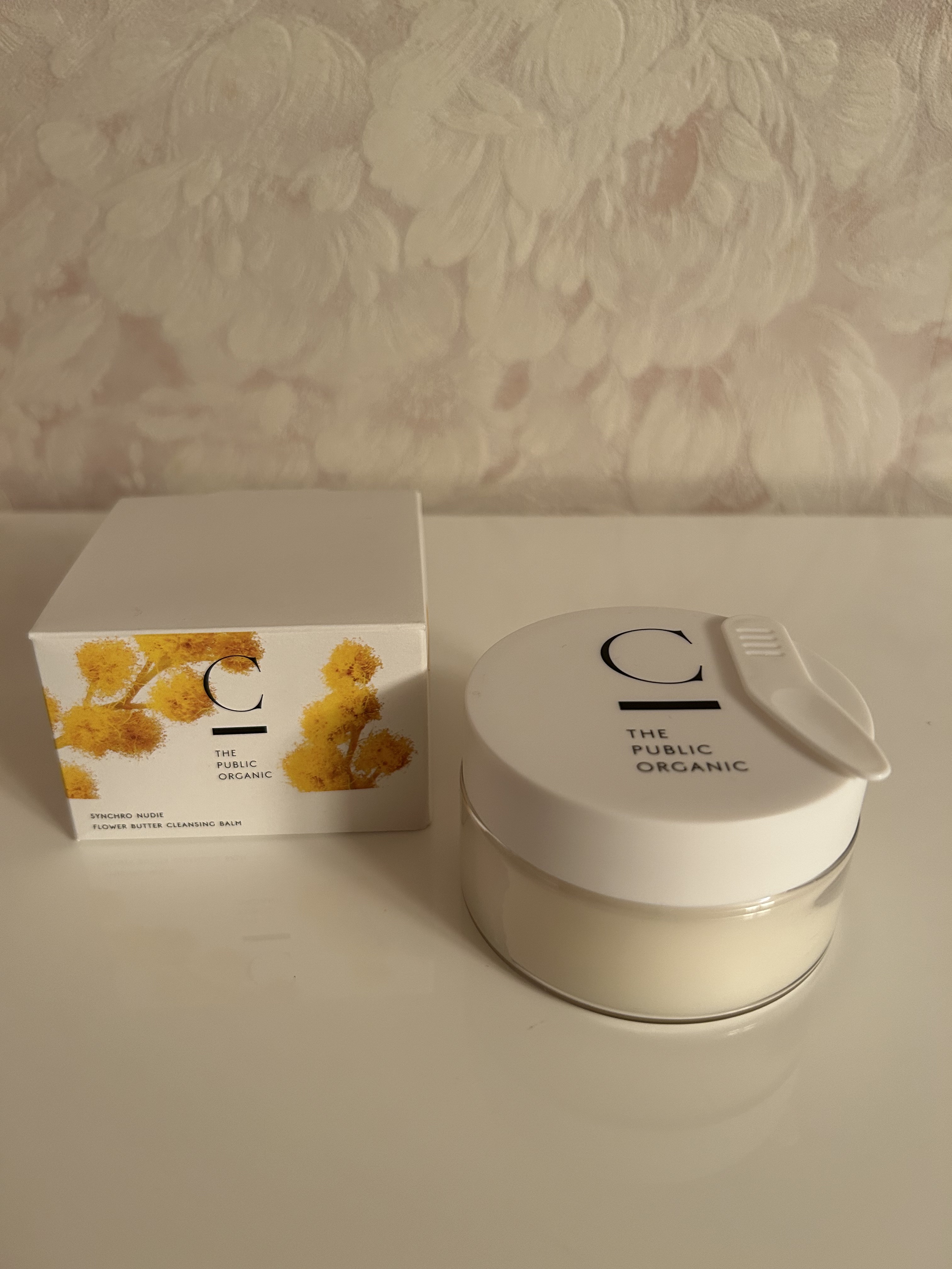  シンクロヌーディー フラワーバタークレンジングバーム/C THE PUBLIC ORGANIC/クレンジングバームを使ったクチコミ（1枚目）