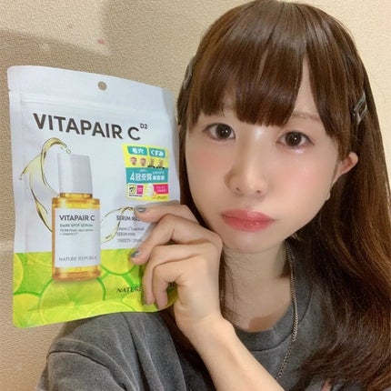 ビタペアC集中美容液シートマスク/ネイチャーリパブリック/シートマスク・パックを使ったクチコミ(4枚目)