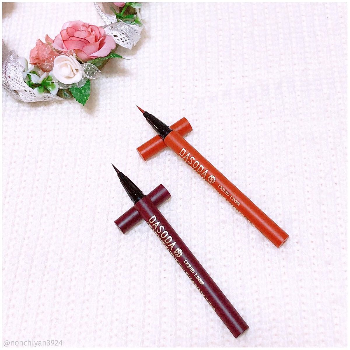 リキッドライナー DASODA✕Chihiro Anaiコラボ  キャラメルマキアート/DASODA/リキッドアイライナーを使ったクチコミ（2枚目）