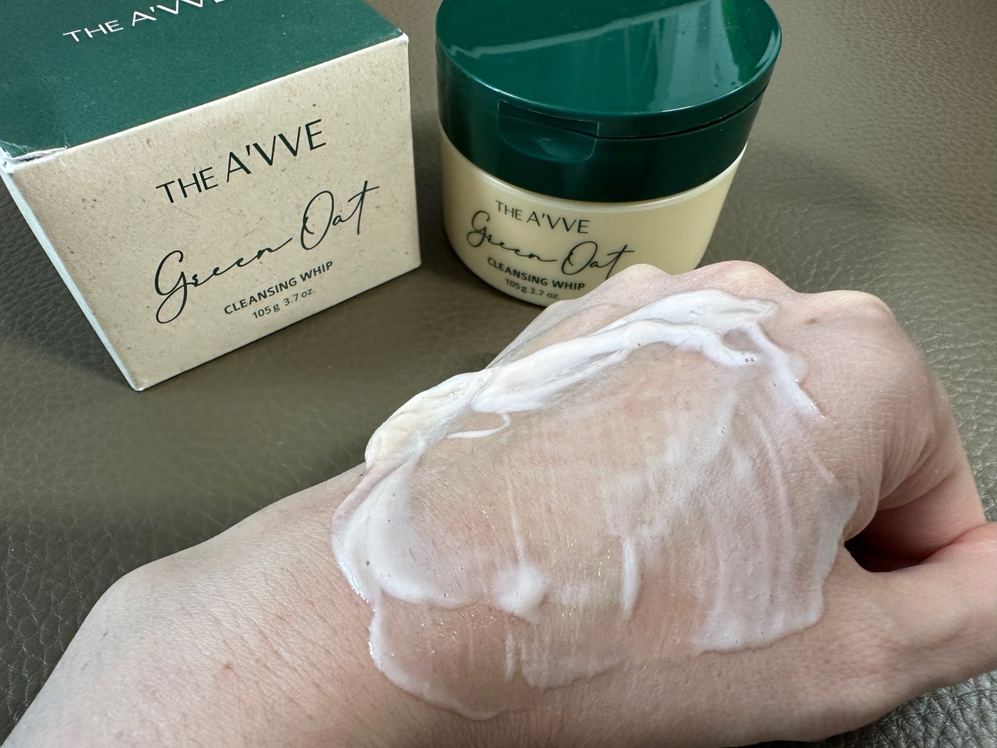 グリーンオートクレンジングホイップ/THE A'VVE/その他洗顔料を使ったクチコミ(3枚目)