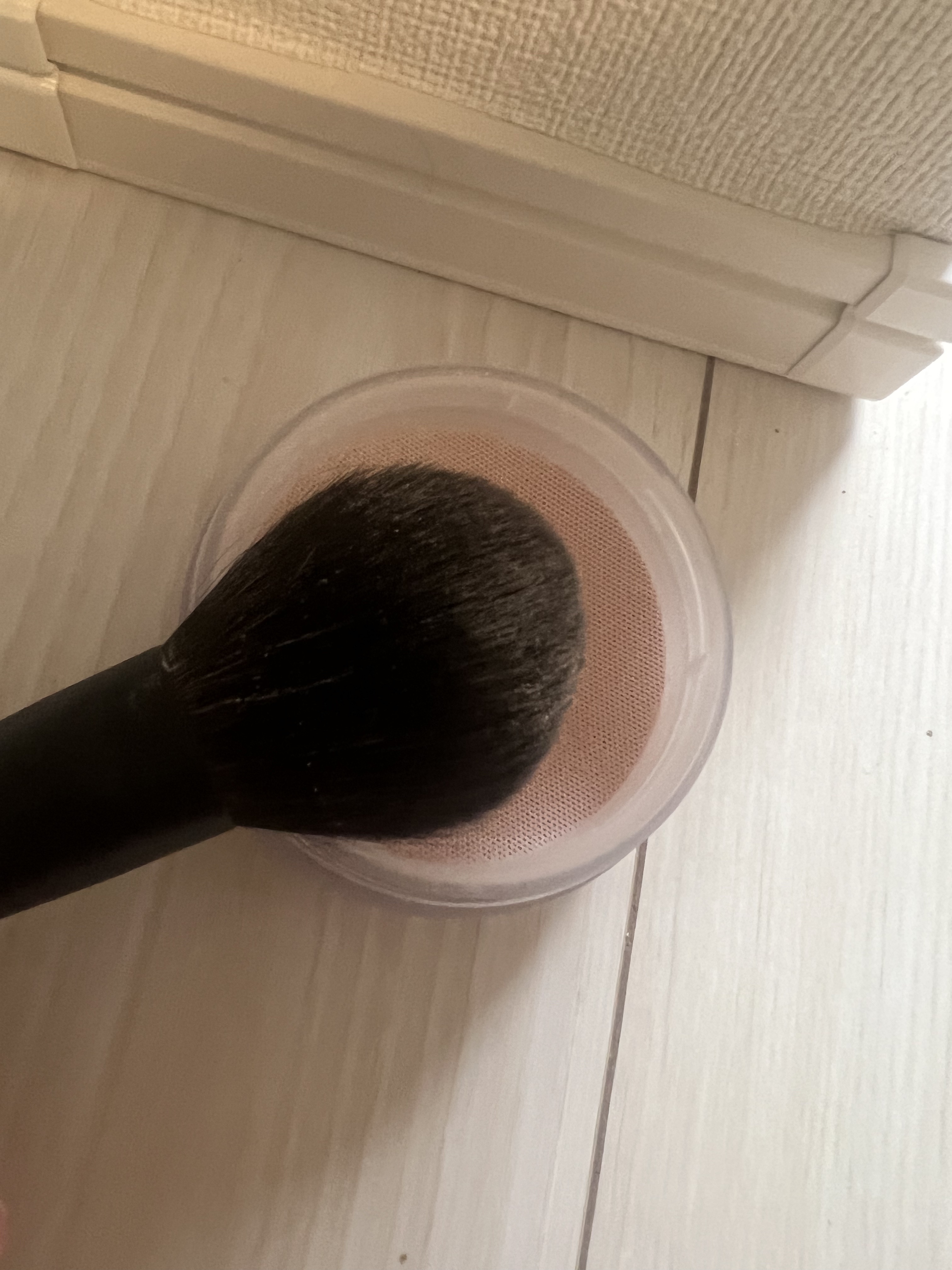 フェイス ブラシ L/THREE/メイクブラシを使ったクチコミ（2枚目）