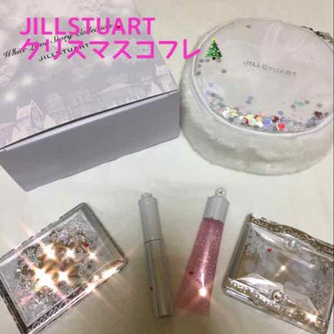 ホワイトラブストーリー コレクション (クリスマスコフレ 2018)/JILL STUART/メイクアップキットを使ったクチコミ（1枚目）