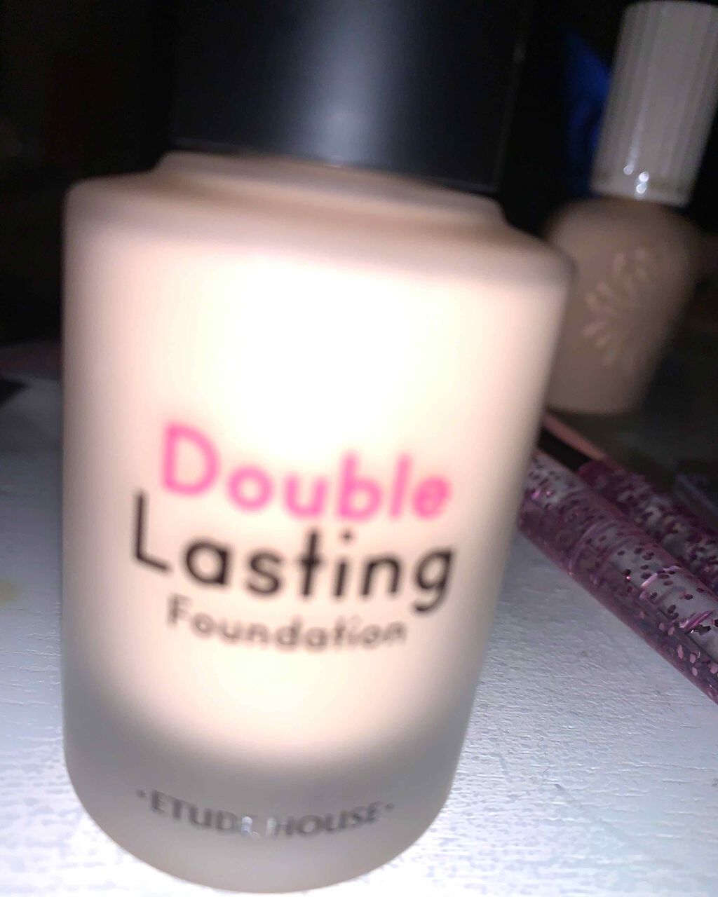 ダブルラスティング ファンデーション/ETUDE/リキッドファンデーションを使ったクチコミ(1枚目)