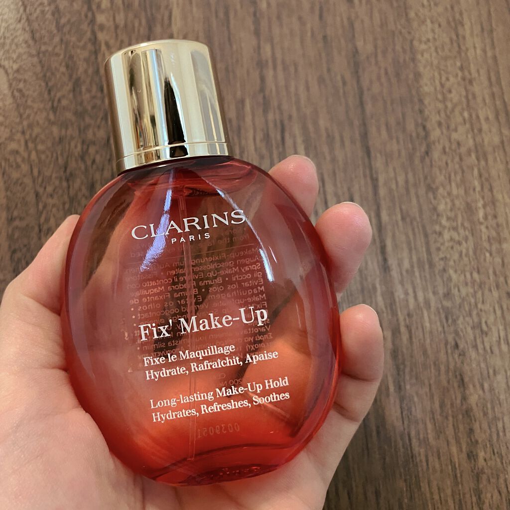 フィックス メイクアップ/CLARINS/ミスト状化粧水を使ったクチコミ（1枚目）