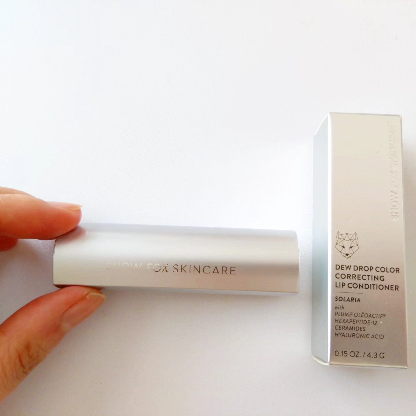 ソラリア リップ カラーコレクト コンディショナー/SNOW FOX SKINCARE/リップクリームを使ったクチコミ（2枚目）