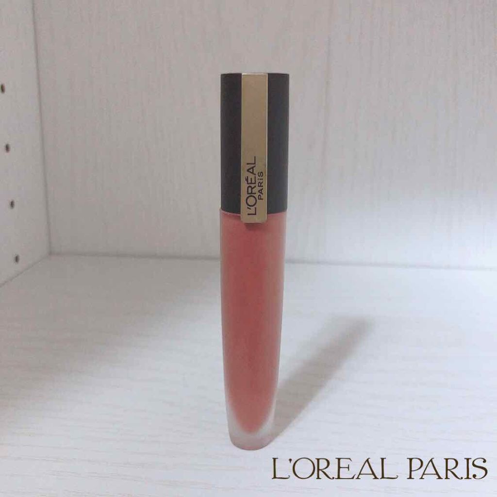 ルージュシグネチャー /ロレアル パリ/リップグロスを使ったクチコミ（1枚目）