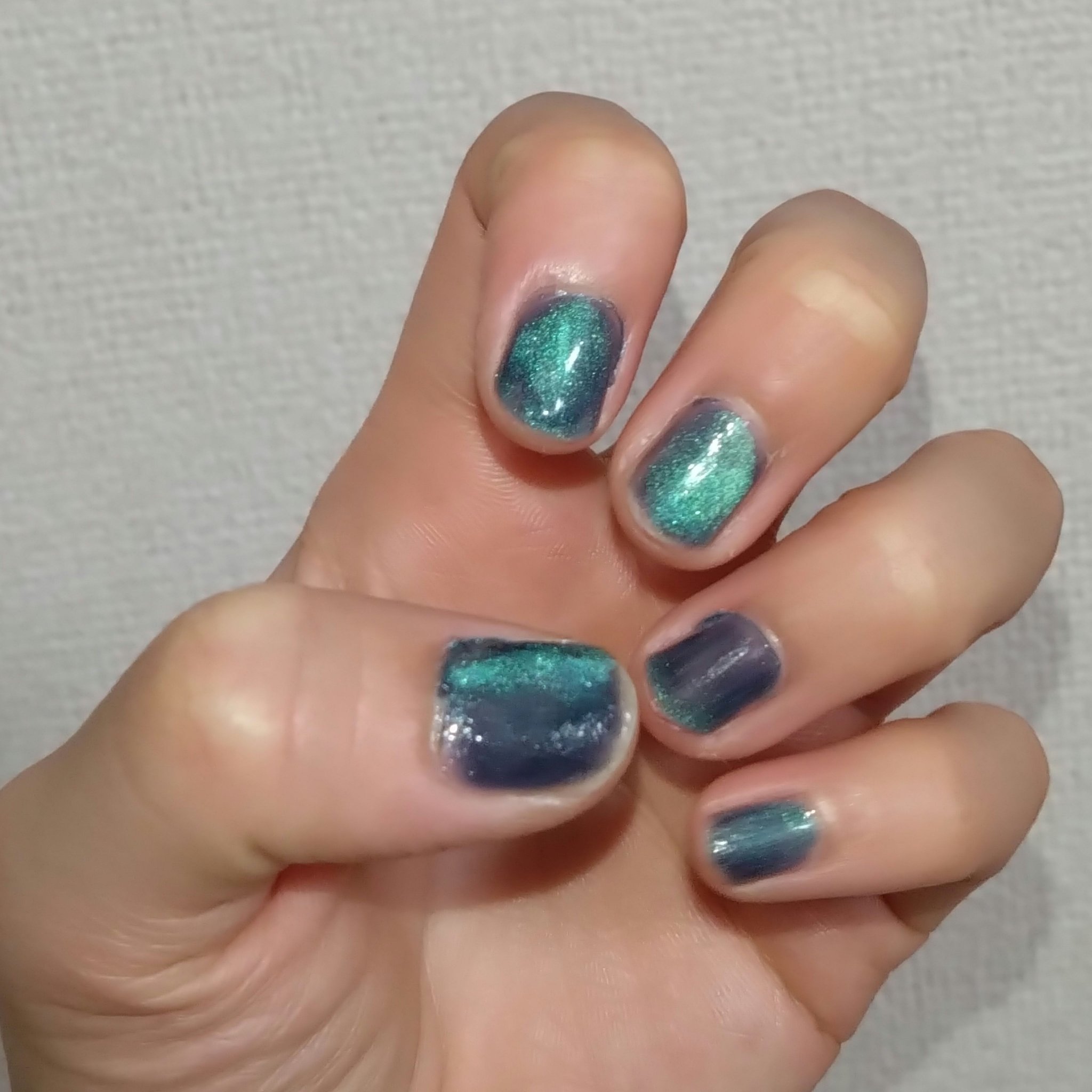 GELiSM (ジェリズム) M12 night aurora/D-UP/ジェルネイルを使ったクチコミ（2枚目）