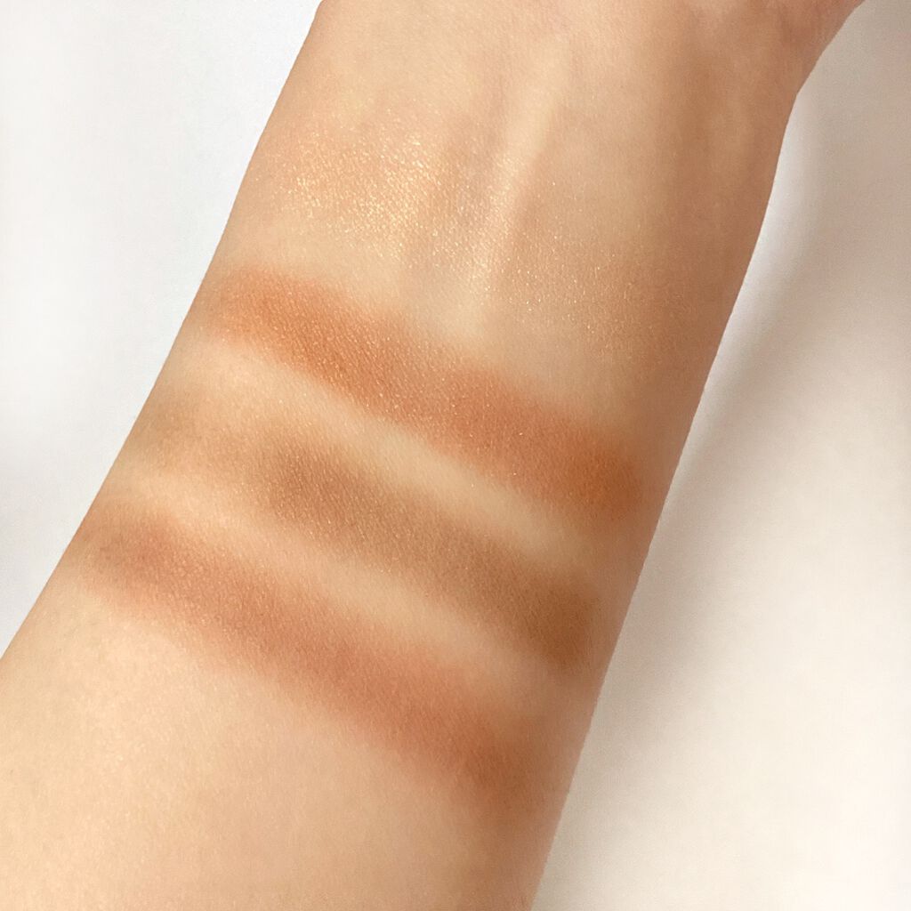 パレットアイシャドウ サンライズブラウン/＆be/アイシャドウパレットを使ったクチコミ（3枚目）