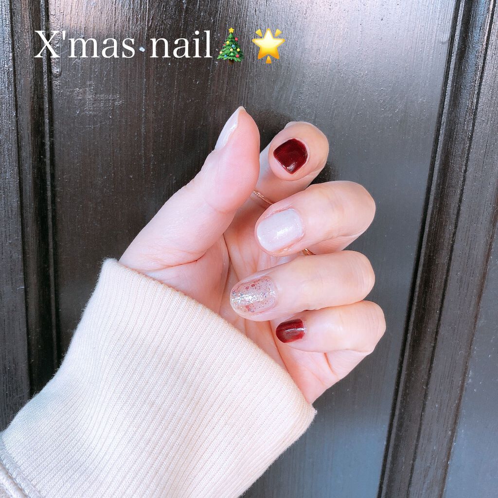 グロッシーコート/スキューズミー/オールインワンネイルを使ったクチコミ(1枚目)